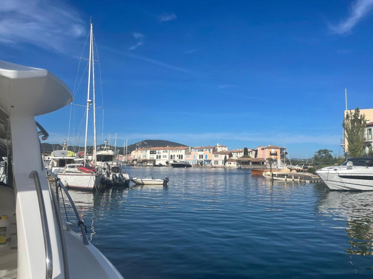 Appartement Centre Port-Grimaud Avec Vue Magnifique Sur La Giscle Exterior foto